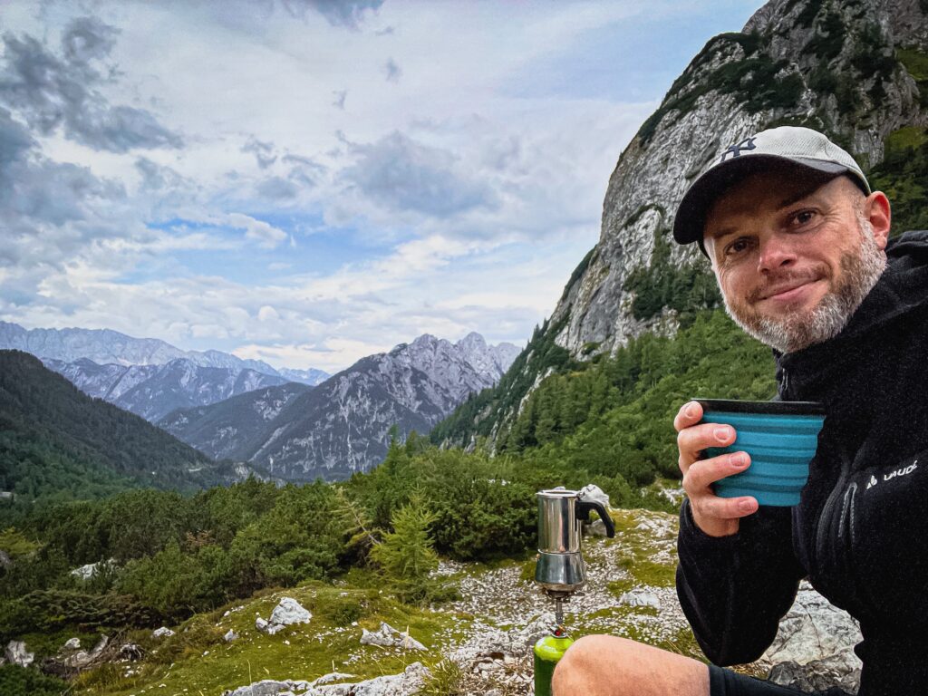 Christian Fiedler in den Bergen