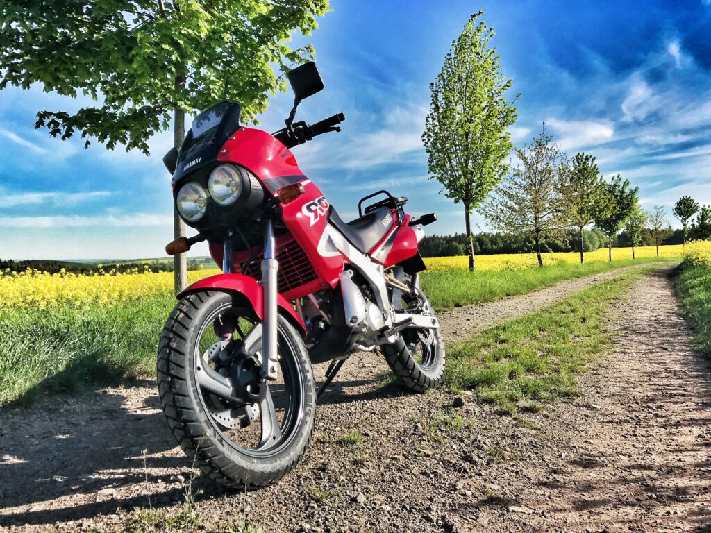 Yamaha TDR125 Frontansicht