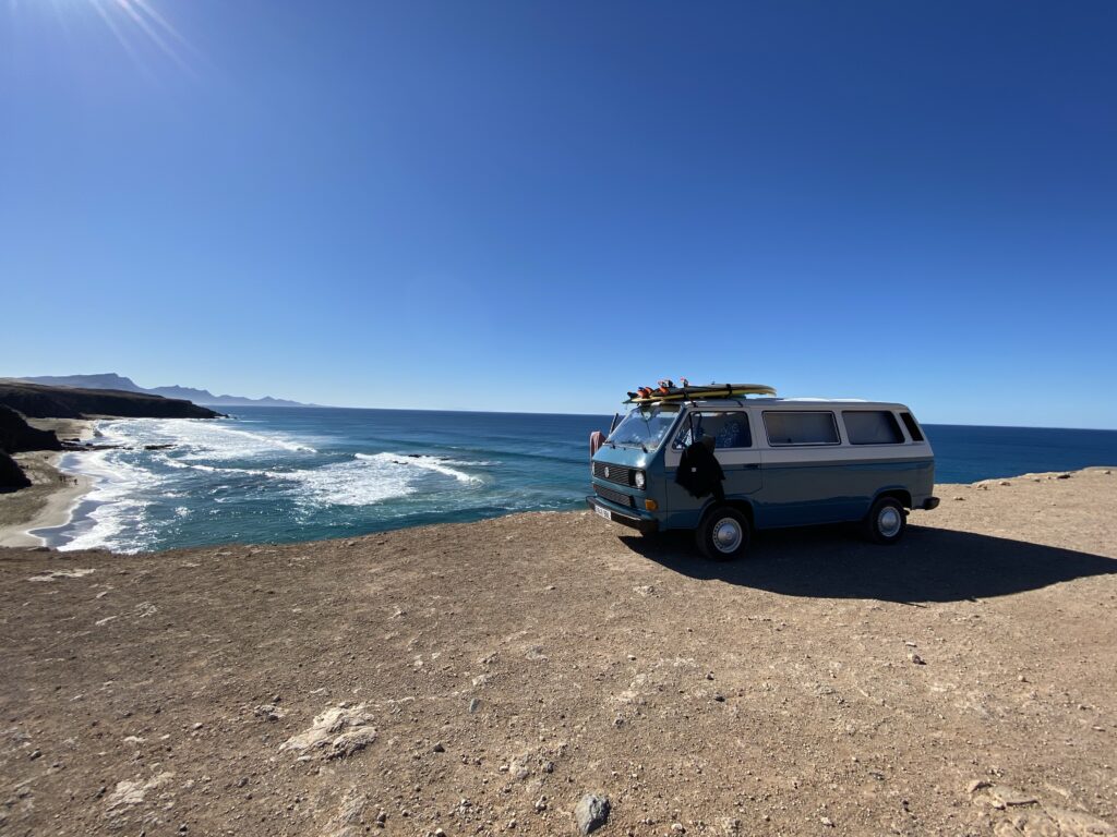 VW T3 Surfervan Fuerteventura La Pared