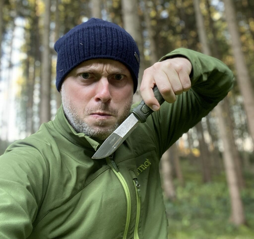 Christian Fiedler Bushcrafting mit Morakniv Kansbol