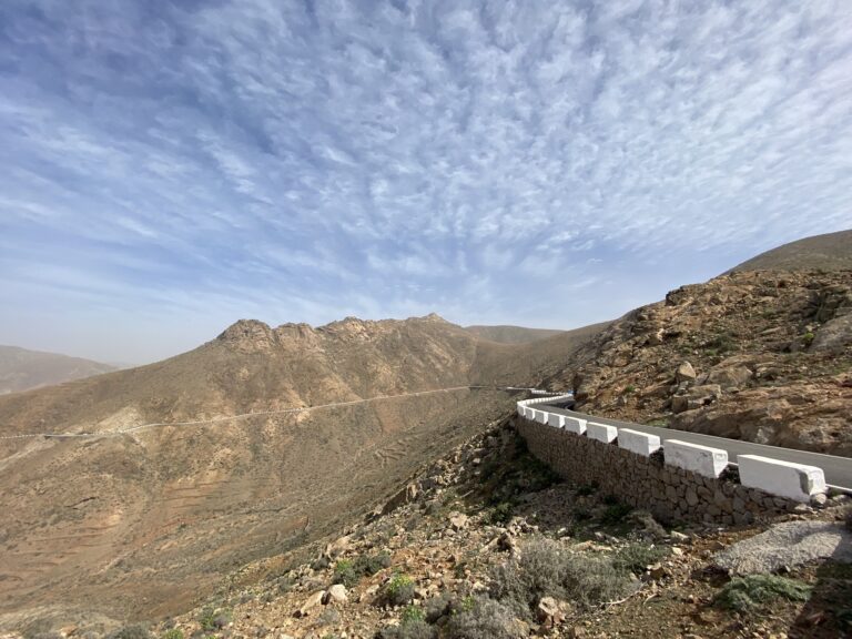 Route FV-30 durch den Parque Rural Fuerteventura