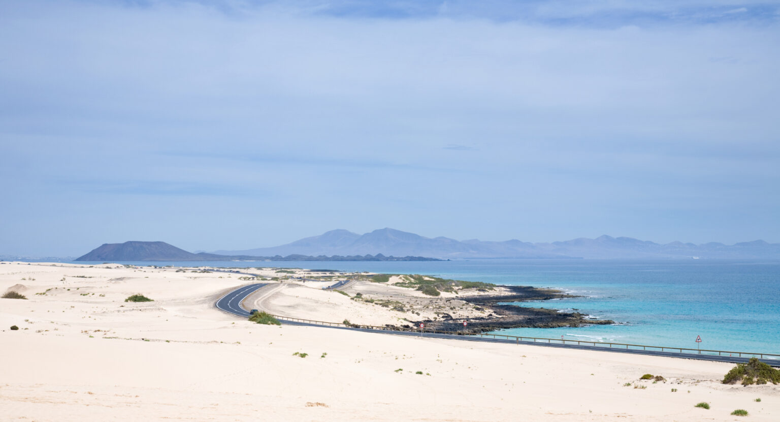 Küstenstraße bei Carralejo Fuerteventura