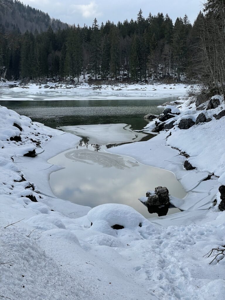 Lago di Fusine Superiore - Oberer Weißenfelser See