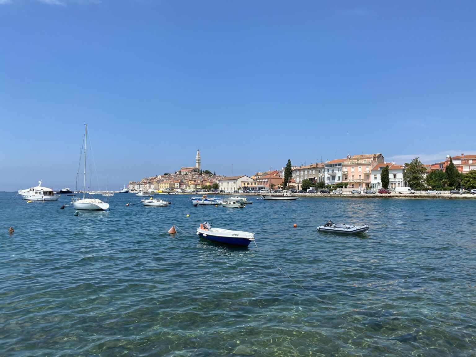 Panorama auf das kroatische Rovinj