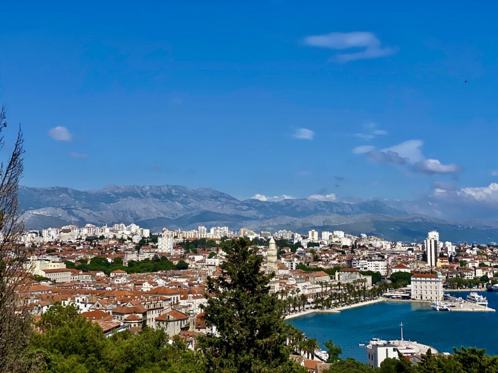 Top View of Split