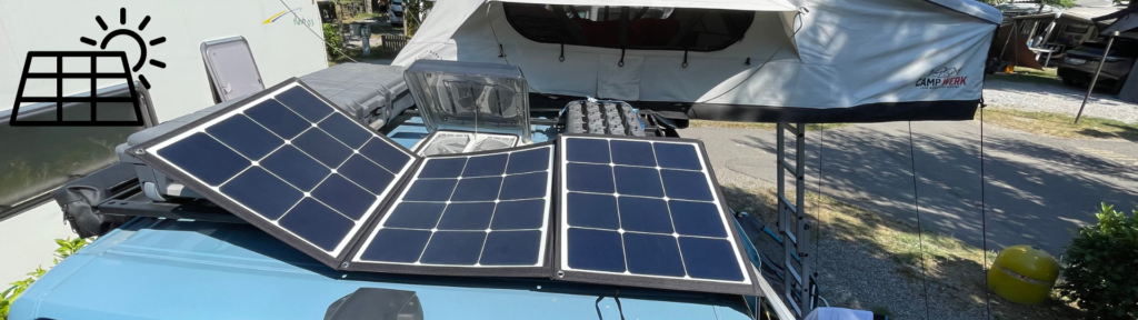 Mobiles-Solarpanel-Test