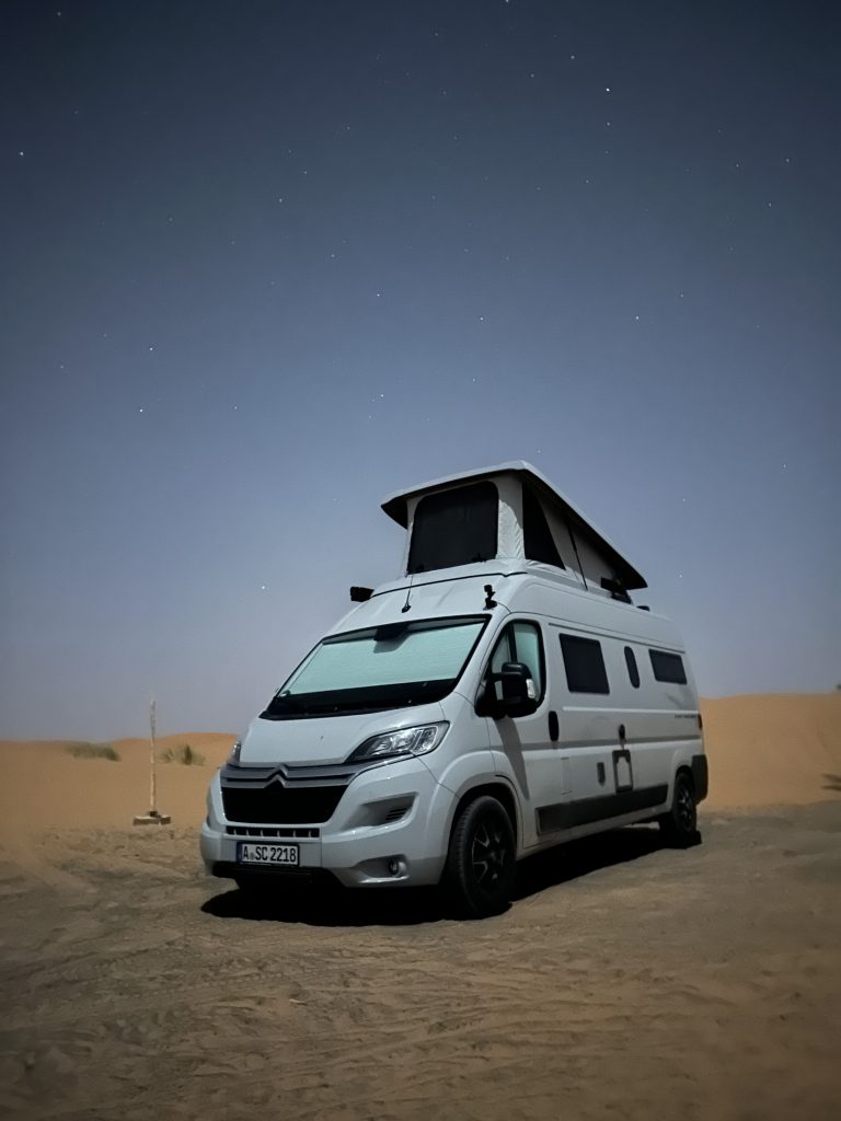 Erg Chebbi mit sternenklarem Himmel