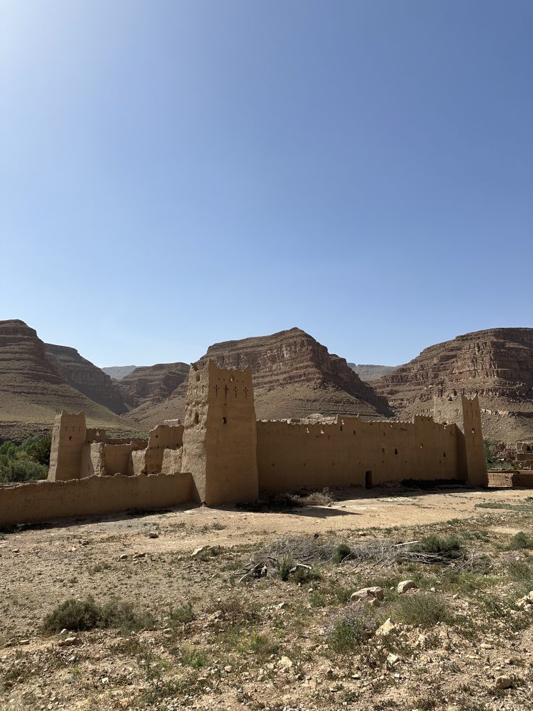 Kasbah in der Ziz Schlucht