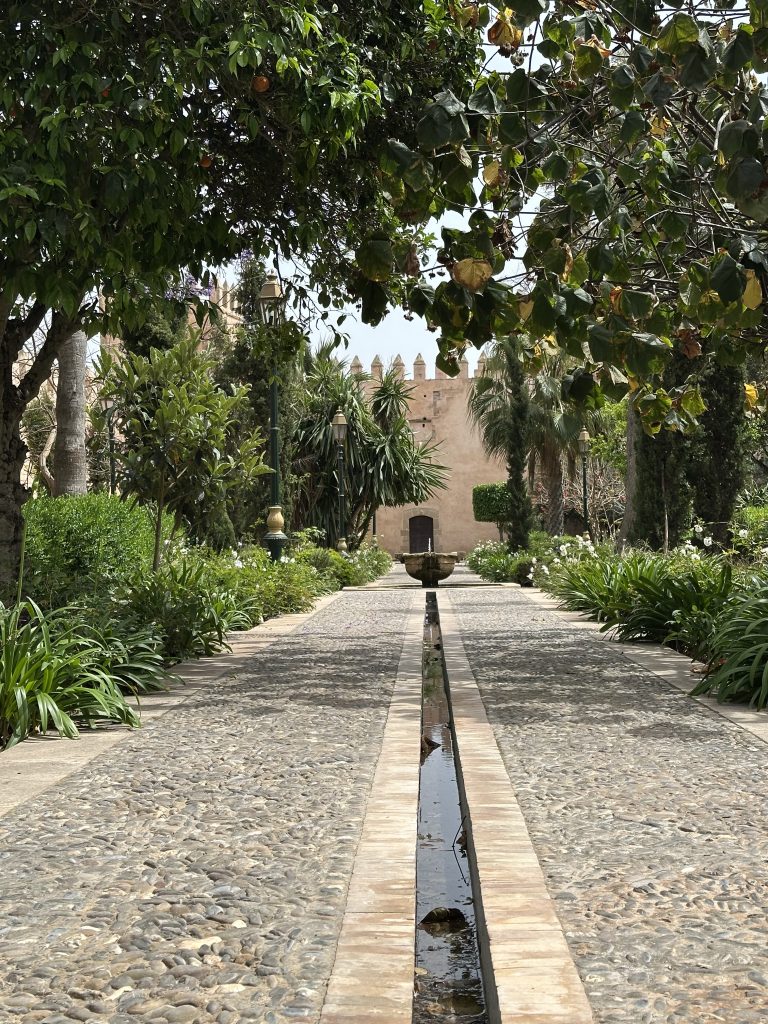 Andalusischer-Gartern-Alte Stadtmauern - Kasbah de Oudayes Rabat