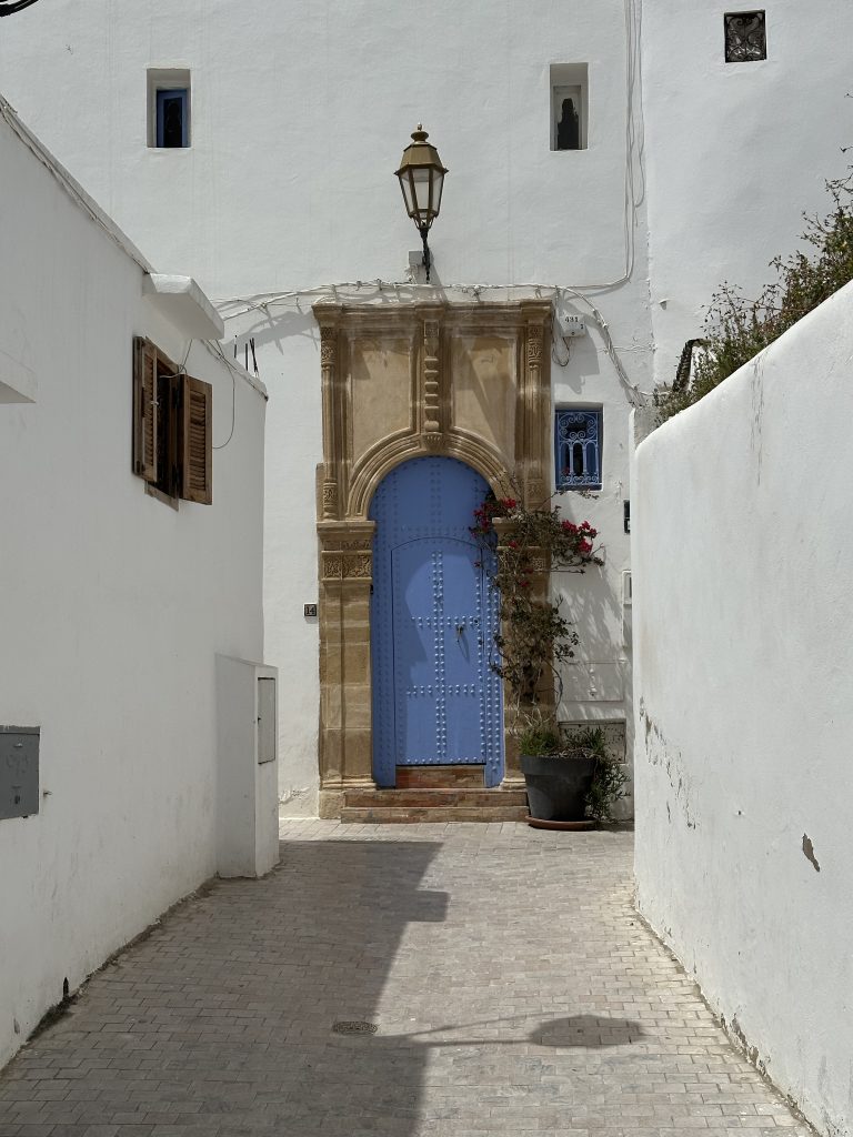 Blaue Tür - Kasbah de Oudayes Rabat