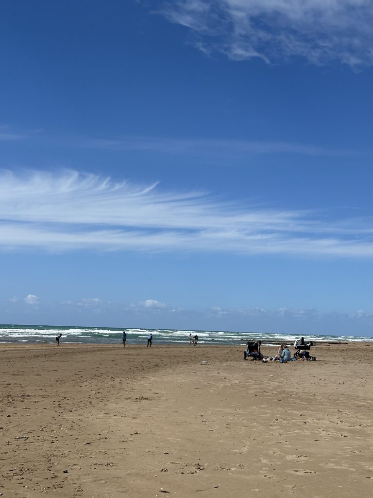Strandtag am Atlantik in Marokko