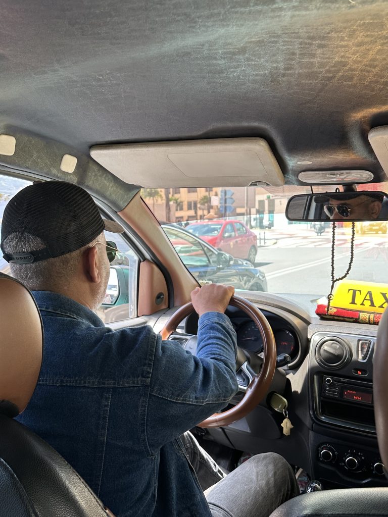 Taxi in Casablanca Marokko