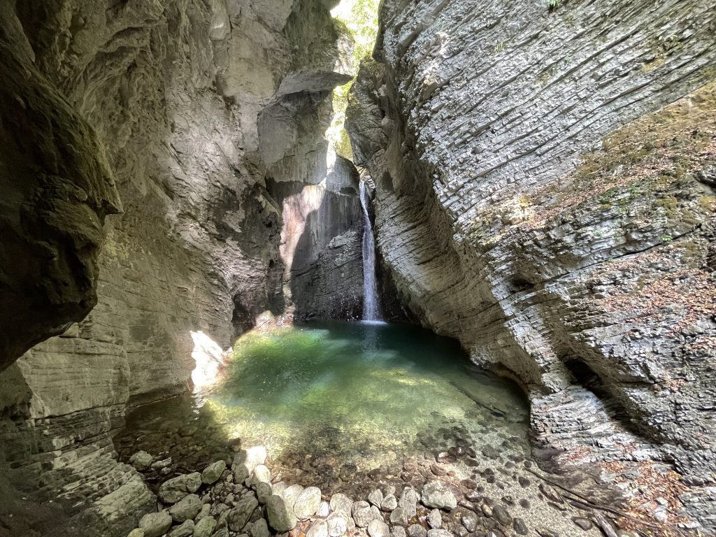 Kozjak Wasserfall - Soča Tal - Slowenien
