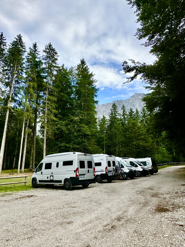 Stellplatz am Laghi di Fusine - Friaul