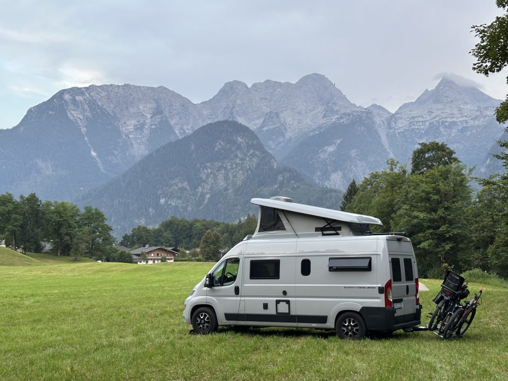 Camper Stellplatz auf Bauernhofe