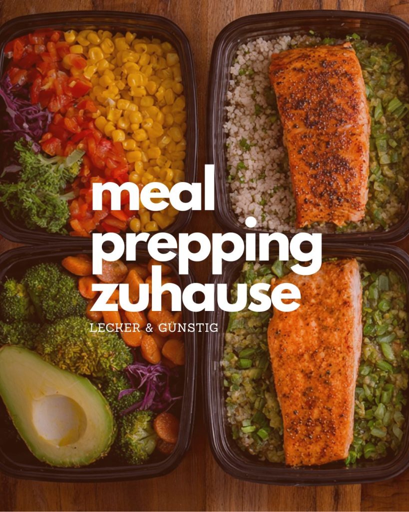 Meal Prepping Zuhause