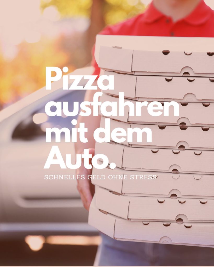 Nebenjob Pizza ausfahren
