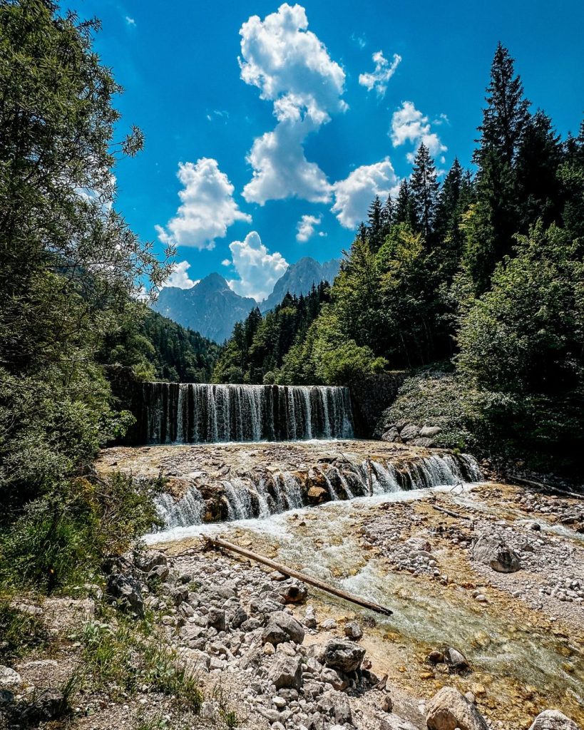Wasserfall Kranjska Gora