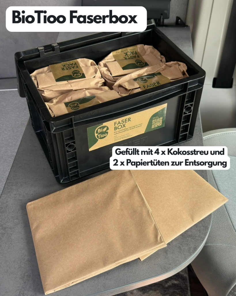 BioTioo Faserbox mit Kokosstreu