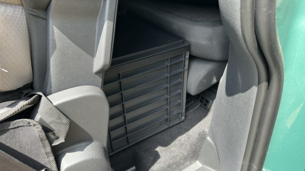 Toilette für den VW ID Buzz Trobolo BilaBox Trockentrenntoilette