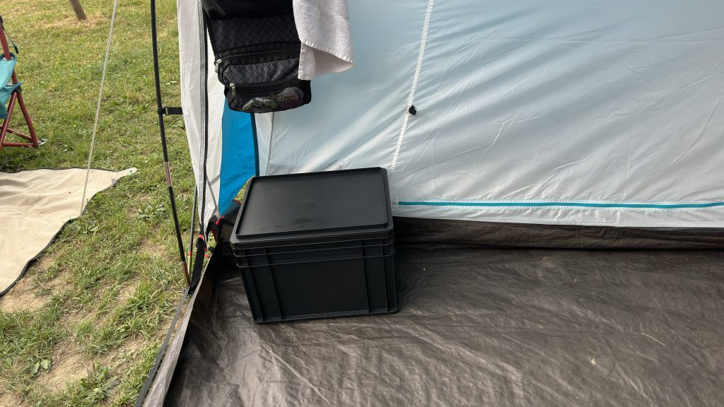 Trobolo BilaBox 2 im Zelt