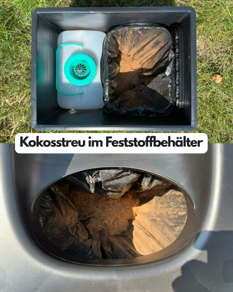 Trobolo BilaBox Kokosstreu im Feststoffbehälter