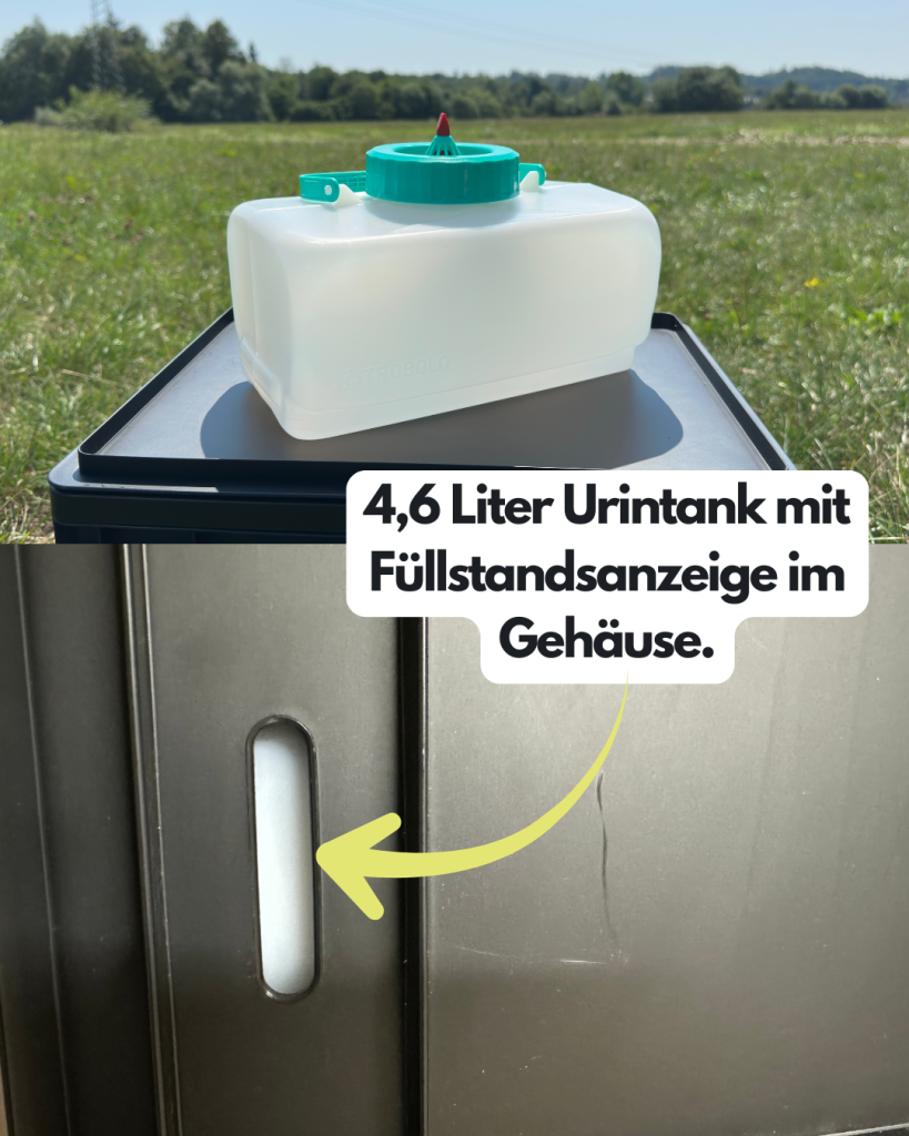 Trobolo BilaBox Urintank mit Füllstand
